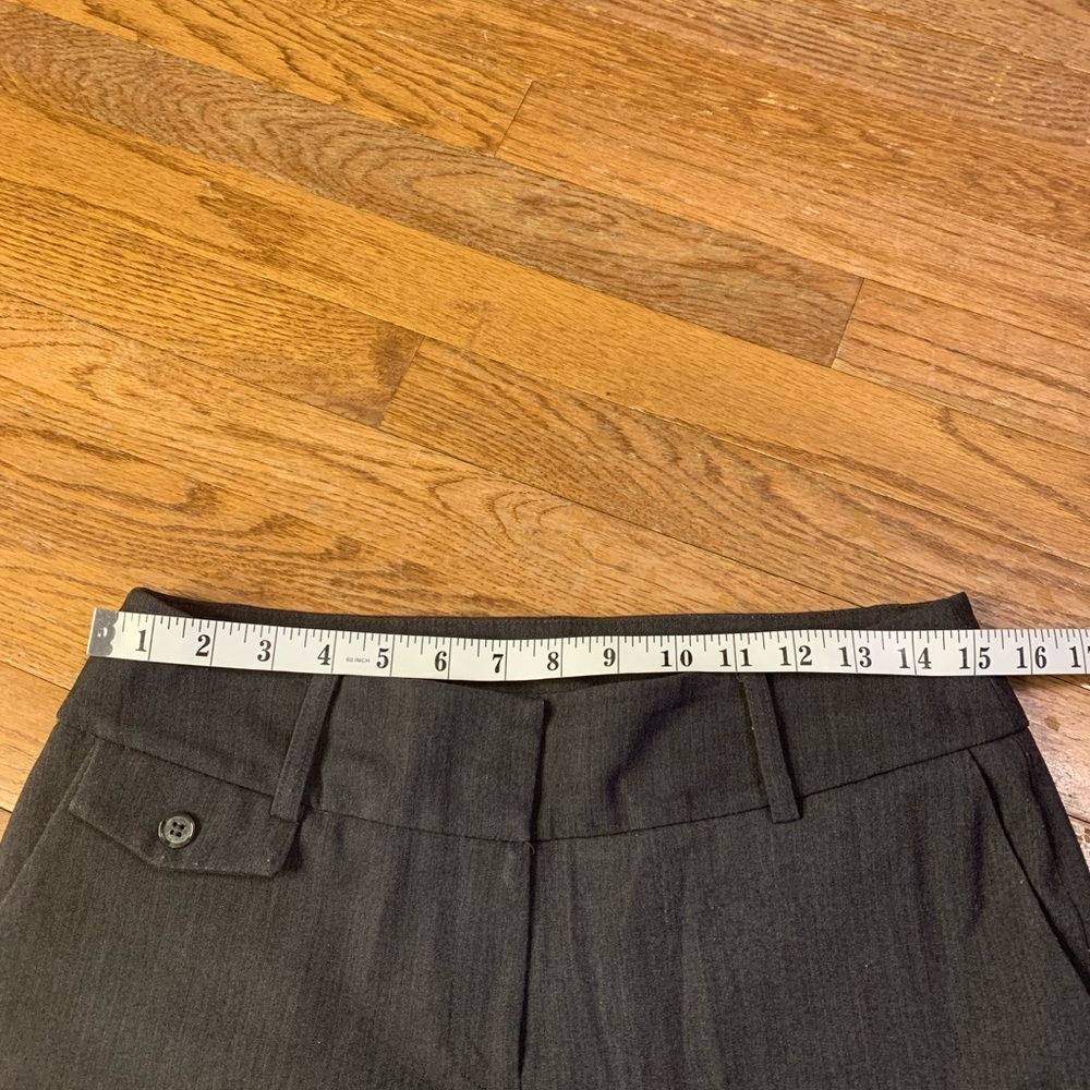 Cleo Charcoal Grey Wide Leg Dress Pants Trouser - Size 6 - Picture 6 of 7